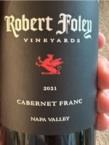Robert Foley Vineyards - Cabernet Franc 2021 (750)