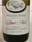 William Ridge Cellars - Pinot Noir 2022 (750)