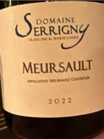 Domaine Serrigny - Meursault 2020 (750)