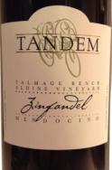 Tandem - Talmage Bench Aldine Vineyard Zinfandel 2004 (750)