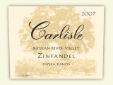 Carlisle - Zinfandel Papera Ranch Russian River Valley 2007 (750ml) (750ml)