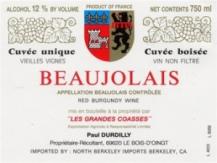 Pierre & Paul Durdilly - Beaujolais Les Grandes Coasses 2024 (750ml) (750ml)