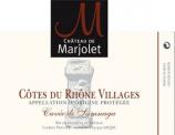 Chteau de Marjolet - Cuve de Samnaga Cotes du Rhne Villages 2018 (750)