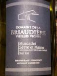 Domaine de la Briaudiere - Vieilles Vignes Muscadet-Sevre et Maine Sur Lie 2020 (750)