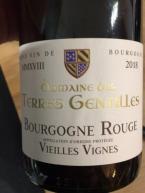 Domaine des Terres Gentilles - Vieilles Vignes Bourgogne Rouge 2020 (750)