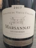 Domaine du Vieux College - Marsannay 'Les Favires 2020 (750)