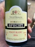 Domaine Specht - Pinot Blanc 2019 (750)