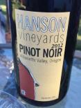 Hanson - Pinot Noir 2018 (750)