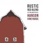 Hanson - Rustic Red Blend 2021 (750)