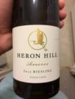 Heron Hill - Reserve Riesling 2021 (750)