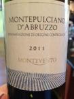 Montevento - Montepulciano d'Abruzzo 2021 (750)