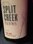 Split Creek Farms - Sonoma Coast Pinot 2013 (750)