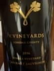 V. Vineyards - Single Vineyard Cabernet Sauvignon 2017 (750)